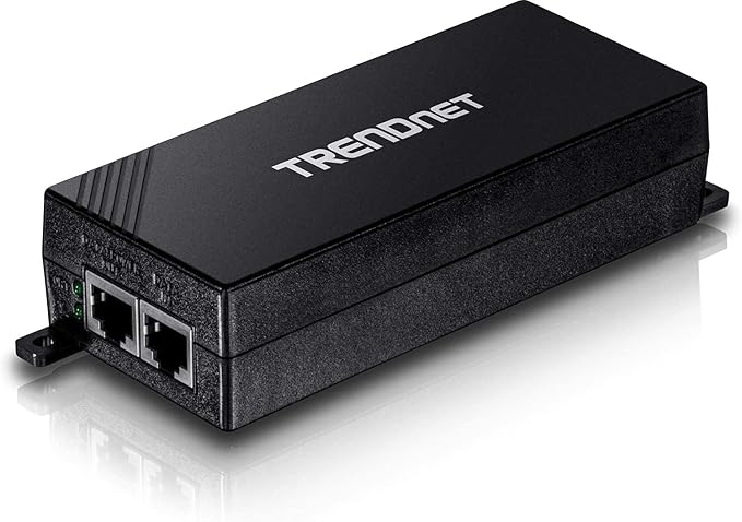 TRENDnet Gigabit Power Over Ethernet+Injector, Converts Non-Poe Gigabit to Poe+ by TRENDnet