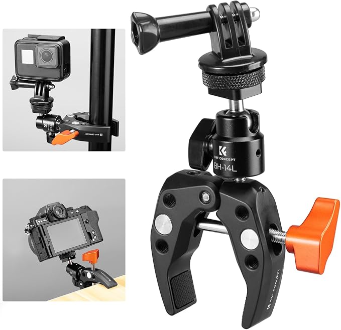 K&F CONCEPT Super Clamp Camera Clamp by KFCONCEPT