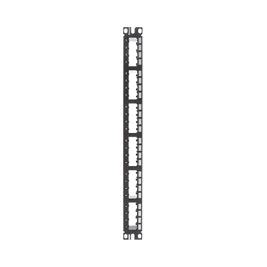Patch Panel 24 PT MOD Flush Mount BLK by PanduitCorporation