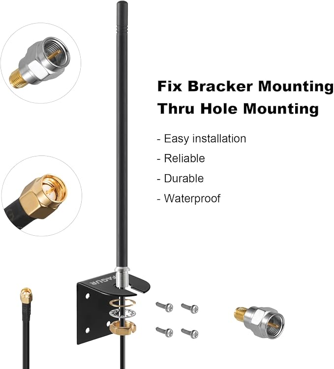 Outdoor Smart Gate Door Opener Extended Long Range Receiver Antenna - Image 3