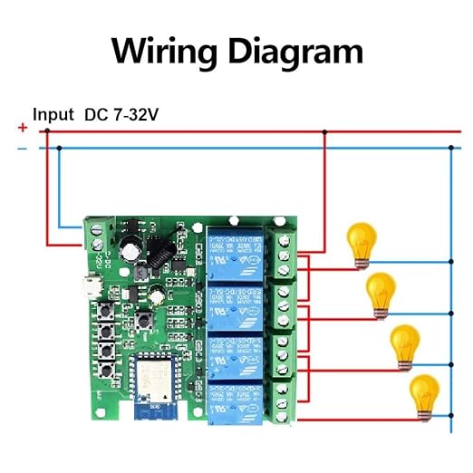 WiFi Wireless Smart Self-Lock Momentary Interlock Relay Switch, DIY WiFi App - Image 4