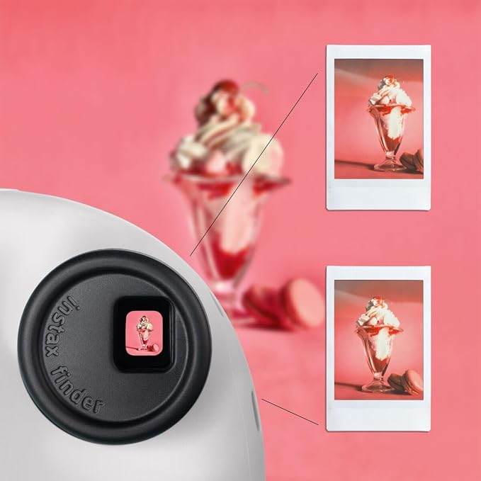 instax mini 12 Camera, Clay White - Image 3