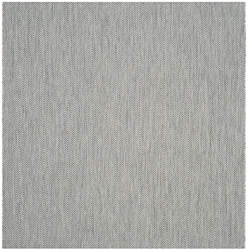 SAFAVIEH Outdoor Square Rug 5'3" - Image 2