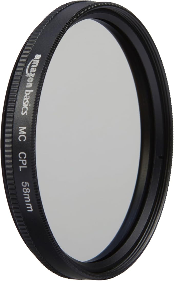 Amazon Basics Circular Polarizer Camera Lens Filter, 16 Multi-Layer Coatings by AmazonBasics