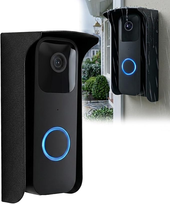 Ring Doorbell Cover Weatherproof, Metal Doorbell Rain Cover Compatible by Unknown