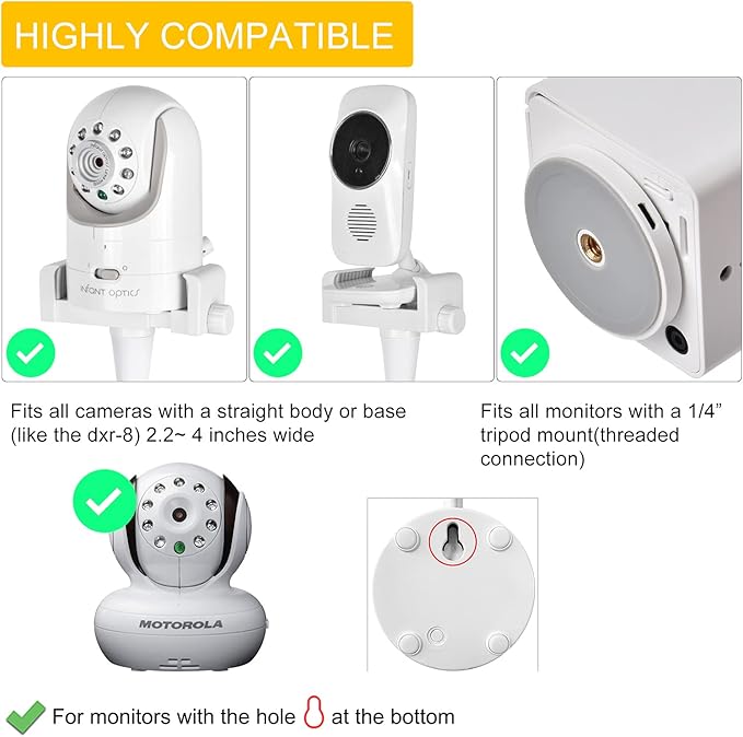 Baby Monitor Mount Camera Shelf Compatible - Image 2