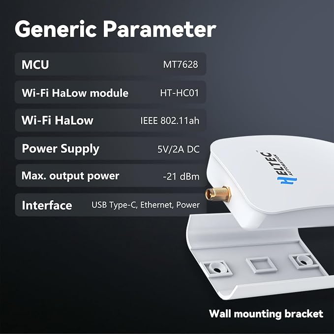 Heltec Point to Point Wireless Bridge, WiFi HaLow, Long Range Wireless Bridge - Image 7