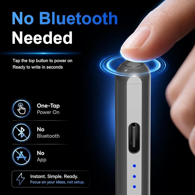 HATOKU Stylus Pen for iPad 2018-2026, 15 Min Fast Charge iPad Pencil 1st Gen - Image 6