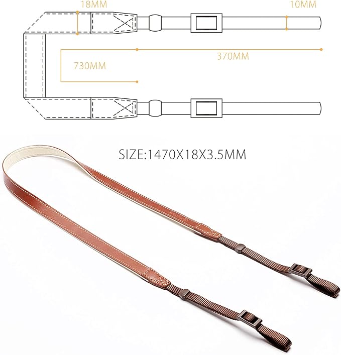 CP008 Camera Shoulder Neck Strap compatible - Image 4