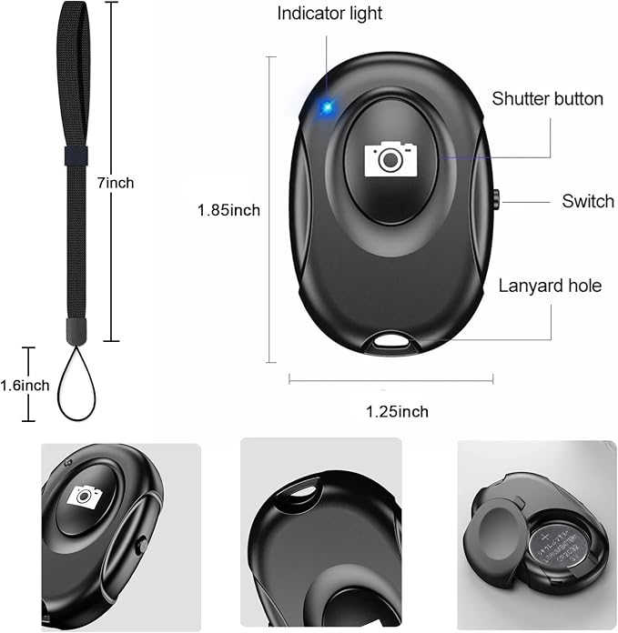 Wireless Camera Shutter Clicker | Camera Shutter Remote Control - Image 6