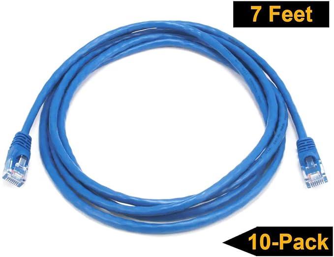 iMBAPrice - 3ft Cat5e Network Ethernet Patch Cable - Blue - Image 4