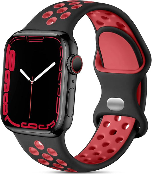 Lerobo Sport Band Compatible for Apple Watch Band Series 9 8 7 41mm 40mm 38mm by Lerobo