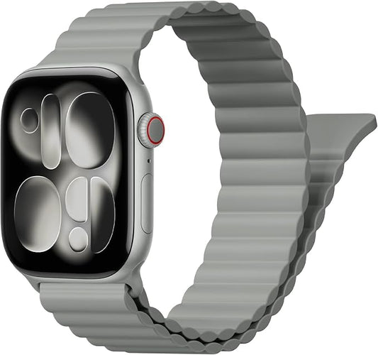 Magnetic Sport Bands for Apple Watch Band 40mm 38mm 41mm 42mm 44mm 45mm 46mm by BXUXOHS