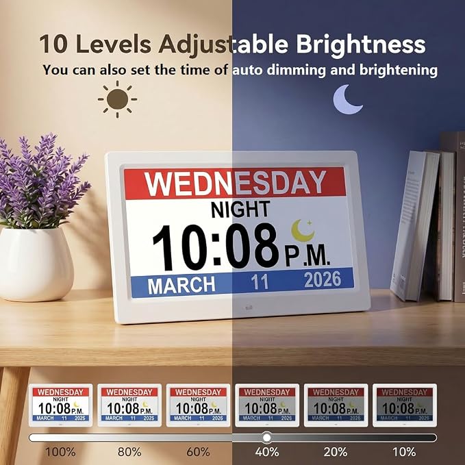11.5 Inch Extra Large Digital Talking Clock - Image 4