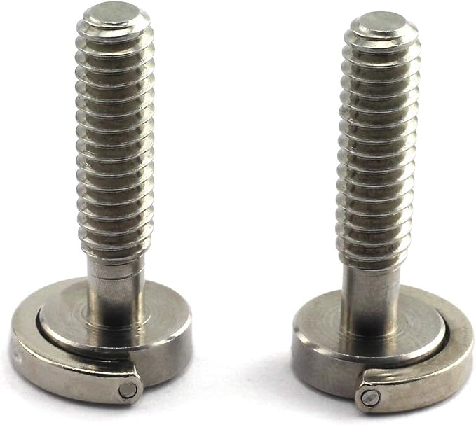 HJ Garden 2pcs 1/4-20 Thread D-Ring Stainless Steel Camera Fixing Screws - Image 4