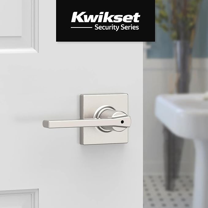 Kwikset Casey Interior Square Privacy Door Handle - Image 2