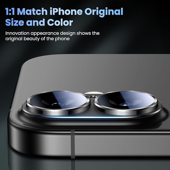 Uyiton Compatible with iPhone 17 Camera Lens Protector - Image 5