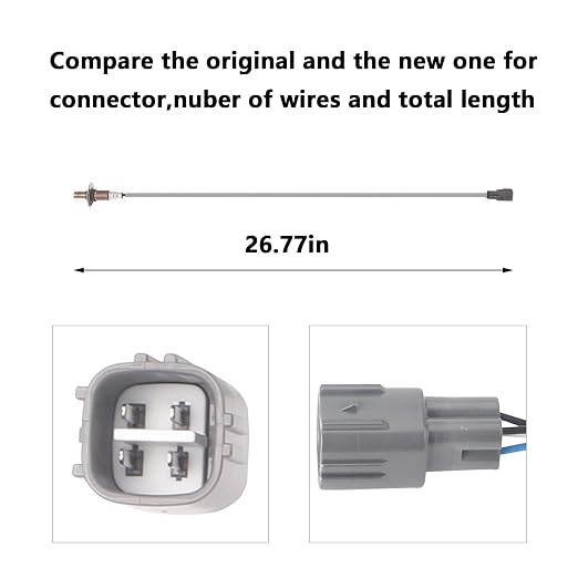 234-4445 O2 Oxygen Sensor Air Fuel Ratio Downstream Compatible - Image 4