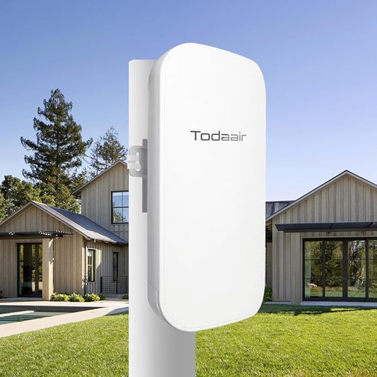TODAAIR Outdoor WiFi Extender｜WiFi Booster | Repeater & AP Mode｜IP65 by TODAAIR