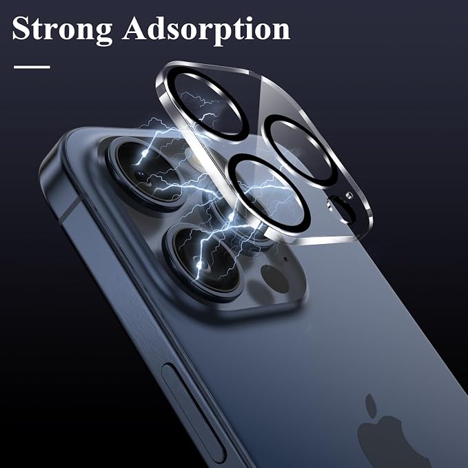 YWXTW [5 Pack Designed for iPhone 15 Pro Max Camera Lens Protector, for iPhone - Image 4