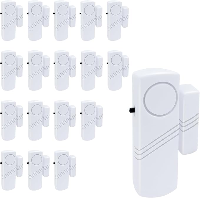 Door Window Alarm, 90DB Door Alarms by HIIXHC