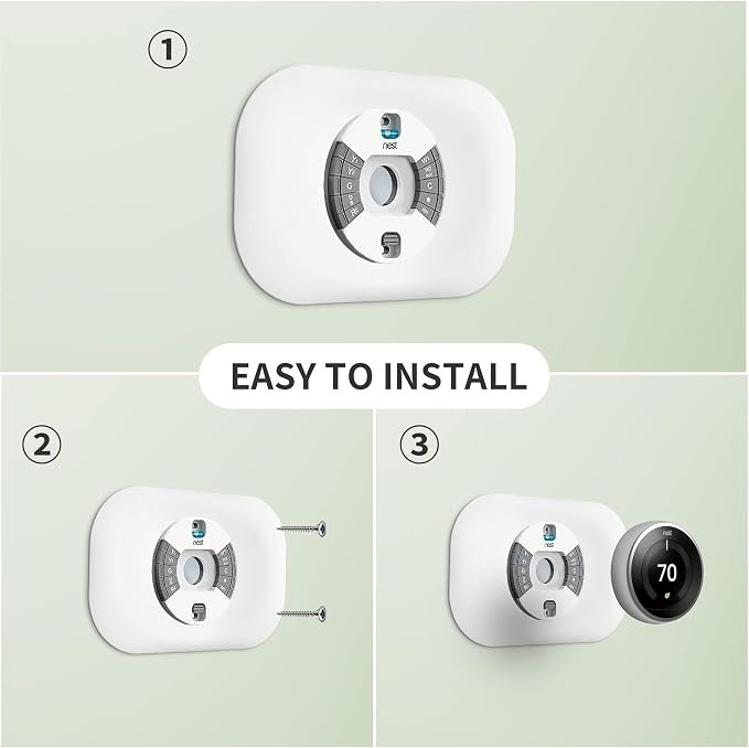 Compatible with Google Thermostat 1st/2nd/3rd Wall Plate Cover - Image 6