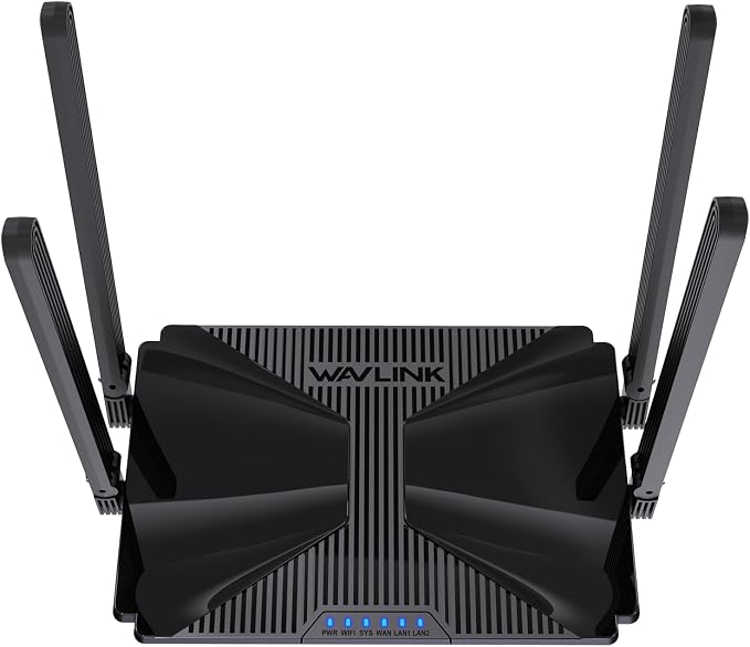 WiFi 6 AX3000 Dual Band Mesh Router, Wireless Gigabit Router by WAVLINK%C2%AE