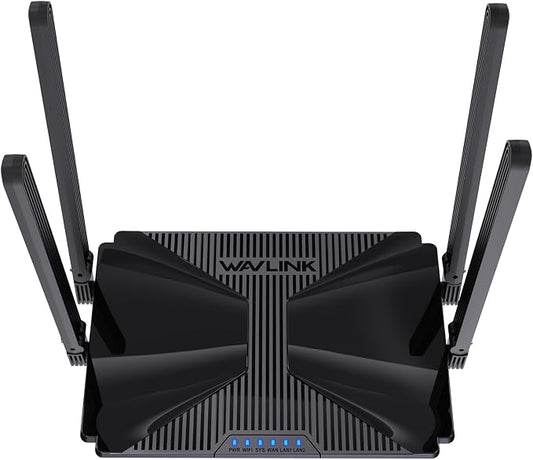 WiFi 6 AX3000 Dual Band Mesh Router, Wireless Gigabit Router by WAVLINK%C2%AE