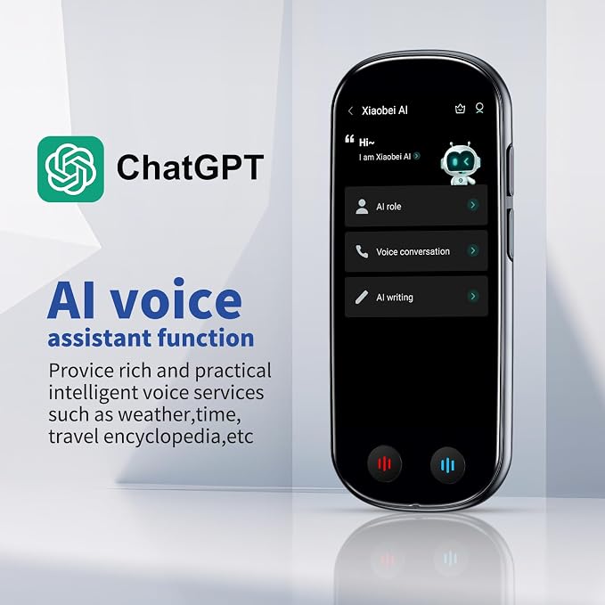 Language Translator Device No WiFi Needed, Upgraded ChatGPT Ai Translator - Image 5