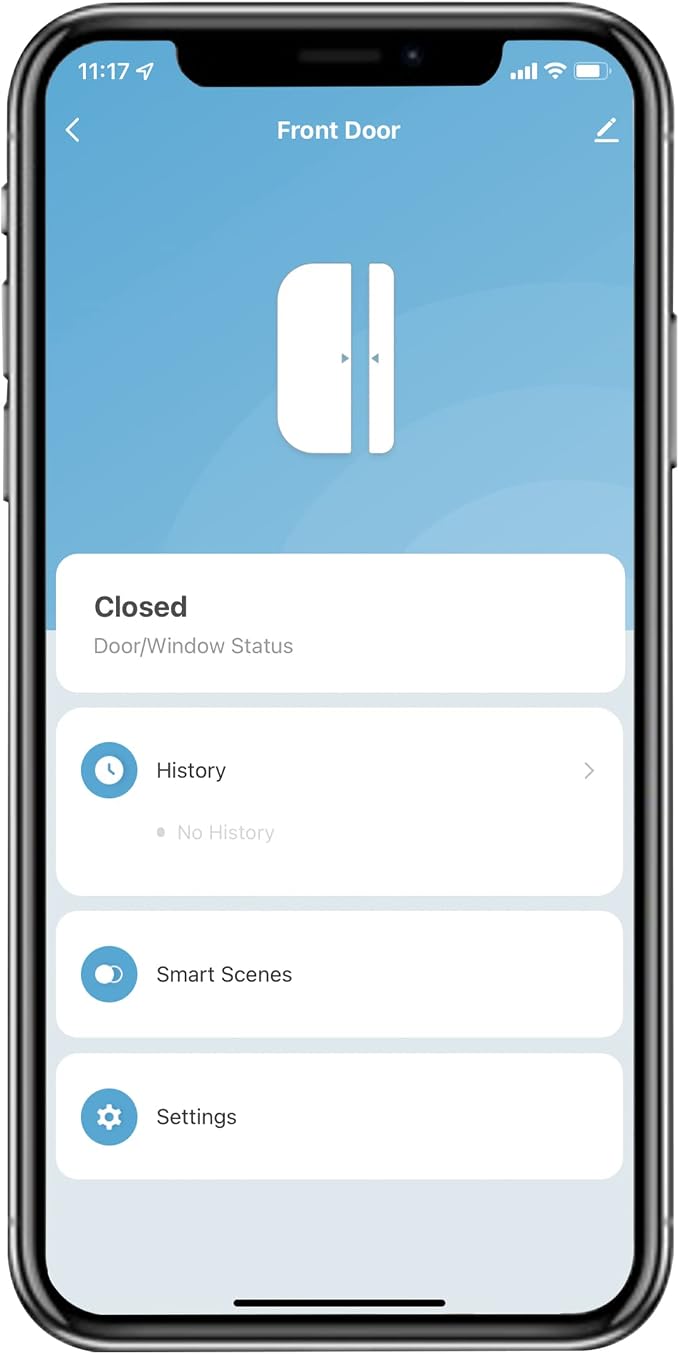 Feit Electric Smart WiFi Door and Window Sensor, Battery Powered, 2.4GHz No Hub - Image 4