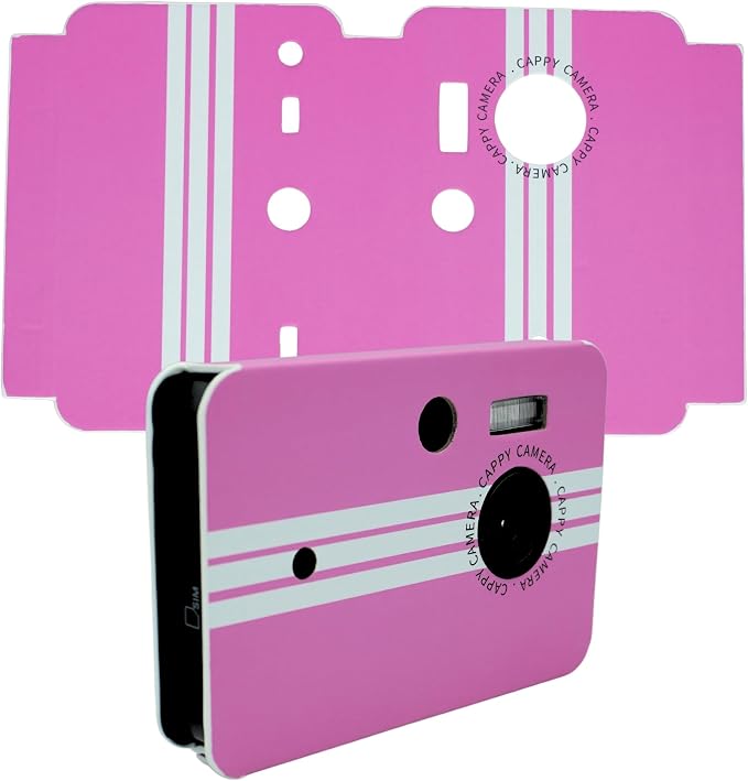Interchangeable Replacement Case – Dreamy Pastel Pink Aesthetic Snap-On Cover by CAPPYCAMERA