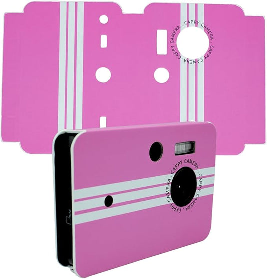 Interchangeable Replacement Case – Dreamy Pastel Pink Aesthetic Snap-On Cover by CAPPYCAMERA