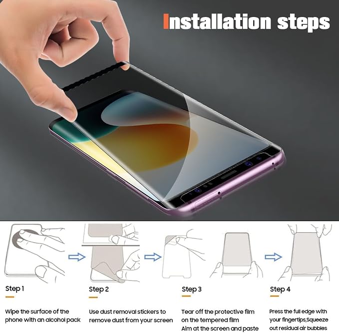 4 Pack Privacy Screen Protector - Image 7