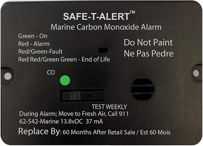 Safe-T-Alert 62 Series Carbon Monoxide Alarm w/Relay - 12V - 62-542-R-Marine - by SafeTAlert
