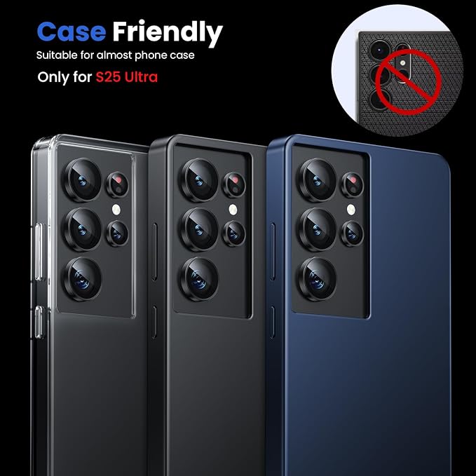 WSKEN for Samsung Galaxy S25 Ultra Camera Lens Protector - Image 5