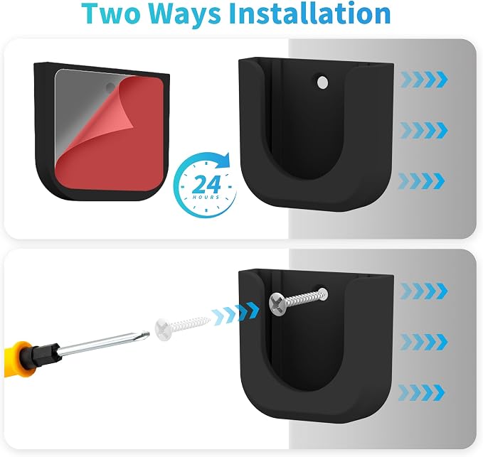 Ring Indoor Cam Adhesive Wall Mount Bracket, Strong Adhesive Durable Camera - Image 4