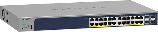 NETGEAR 28-Port PoE Gigabit Ethernet Smart Switch by NETGEAR