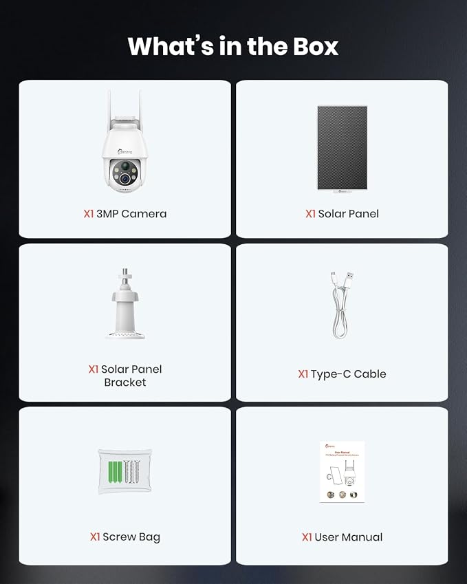 Solar Security Cameras Wireless Outdoor 2K, Self Charged WiFi Cameras - Image 8