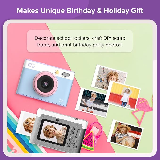myFirst Camera Insta Lux Instant Print Camera, Real High-Definition Color Prints - Image 8