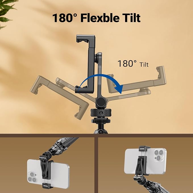 NEEWER Metal Phone Tripod Mount - Image 5