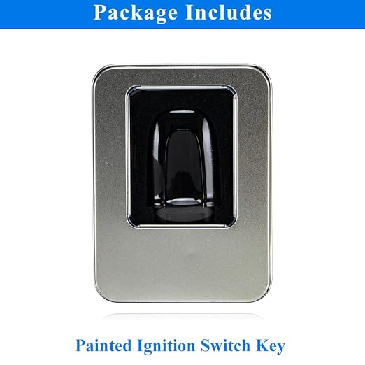 AeroBon Black Painted Ignition Switch Replacement Compatible - Image 2