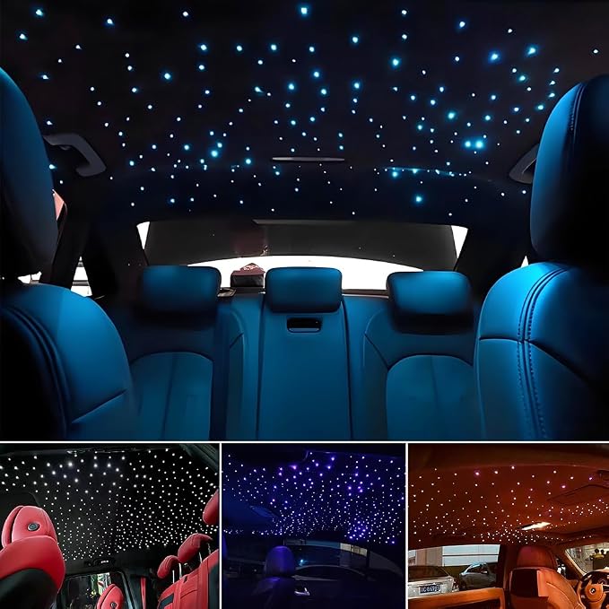 AKEPO Car Home Use APP+Twinkle+Music Fiber Optic Lights kit - Image 7
