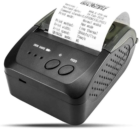 NETUM Bluetooth Receipt Printer, 58mm Mini Thermal POS Printer Portable by NETUM