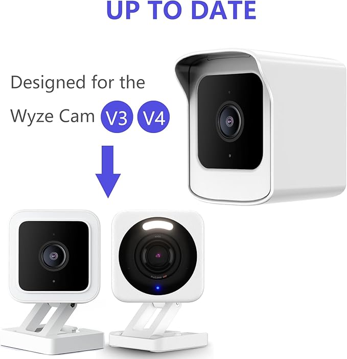 PEF Mount for All-New Wyze Cam V4 and V3, Weatherproof Protective Cover and 360 - Image 5