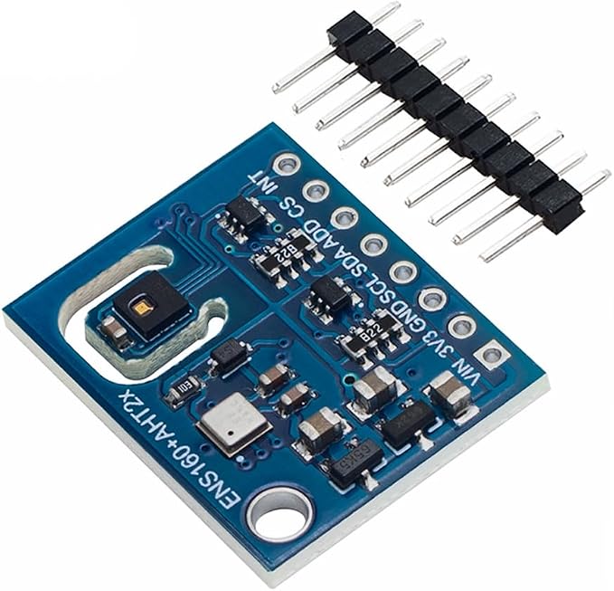 HiLetgo ENS160+AHT21 Carbon Dioxide Sensor CO2 eCO2 VoCs TVOC Gas Sensor - Image 2