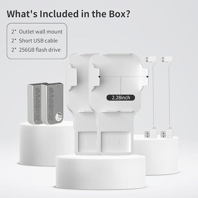 256GB USB Flash Drive & Wall Mount - Image 6