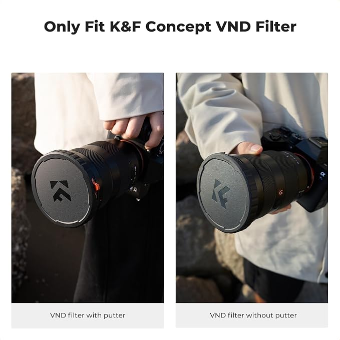 K&F CONCEPT 77mm Variable ND Lens Filter Cap TPU Material, Only - Image 6