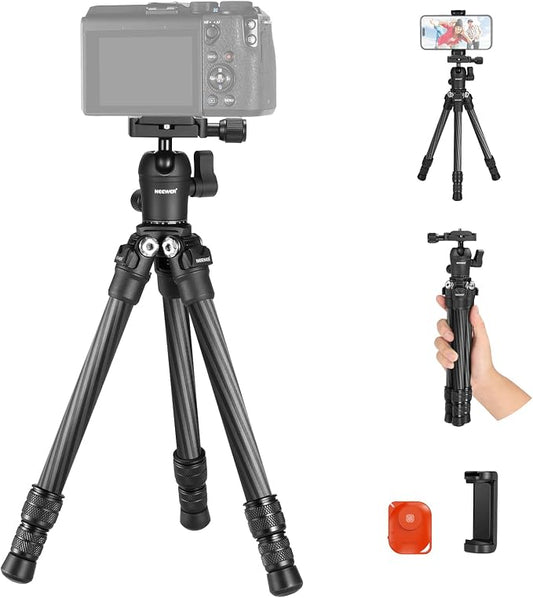 NEEWER TP09 Carbon Fiber Mini Tripod Compatible by Neewer