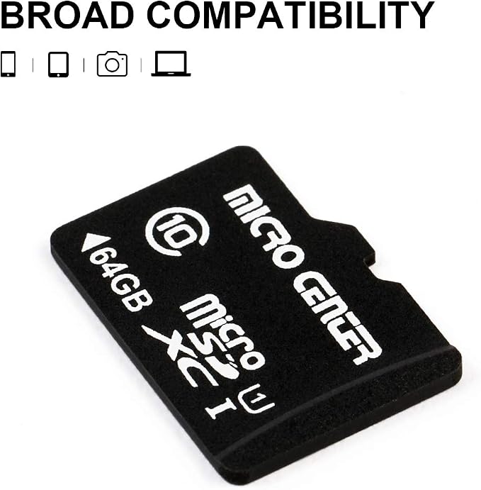 INLAND Micro Center 64GB Class 10 MicroSDXC Flash Memory Card - Image 3