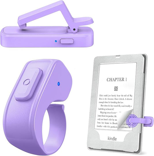Page Turner Ring for Kindle, Remote Control for iPhone iPad Android Tablets by JIMZOO